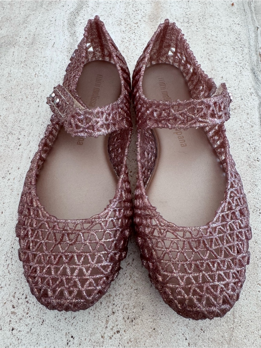 Mini Melissa Compana ballet flats. Size 12